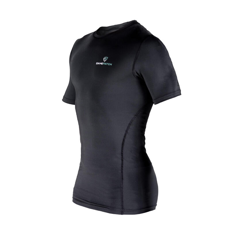 Tricou de Compresie Negru GAMEPATCH