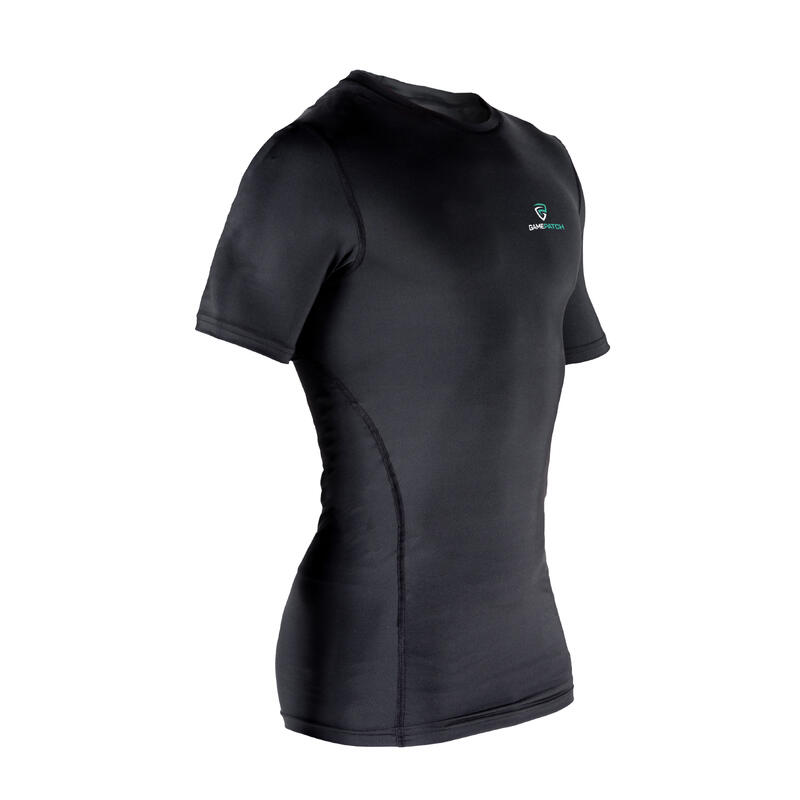 Tricou de Compresie Negru GAMEPATCH