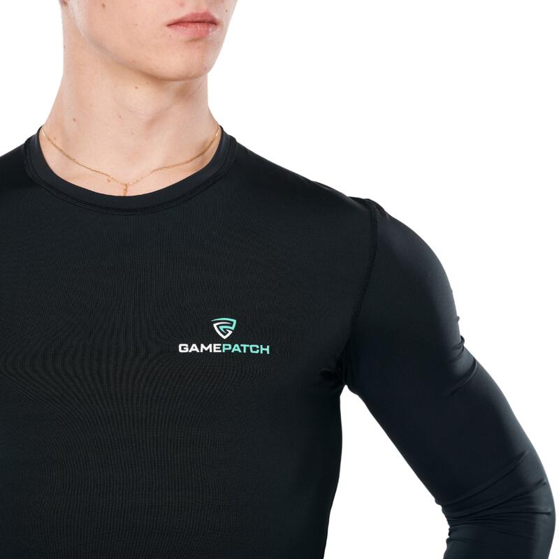 Rashguard de Compresie Negru GAMEPATCH