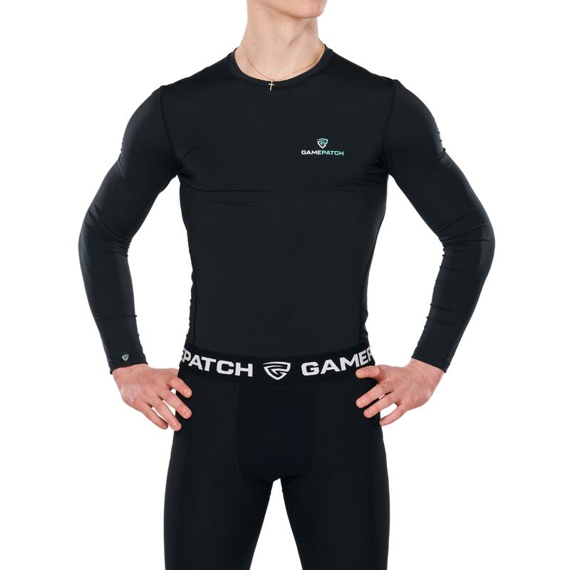 Rashguard de Compresie Negru GAMEPATCH