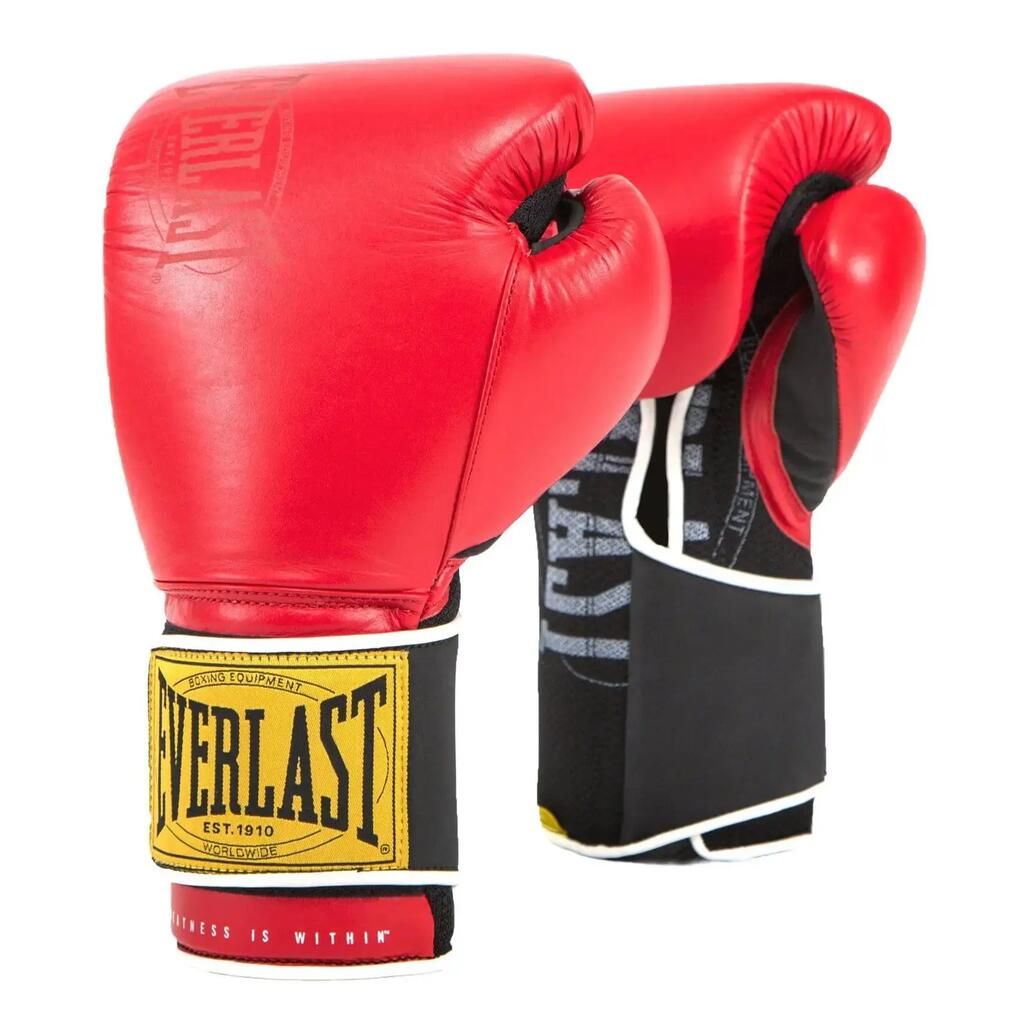 Everlast 1910 Classic Training Glove, Red 12-OZ