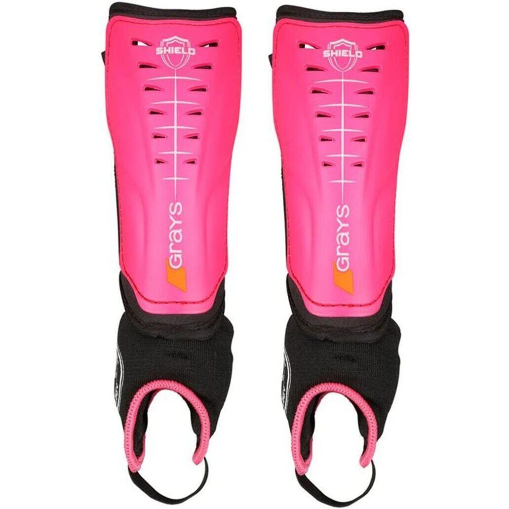 Grays - Protège-jambes Grays Hockey S/guard Shield - Protège-tibia - Noir|rose - S - Decathlon