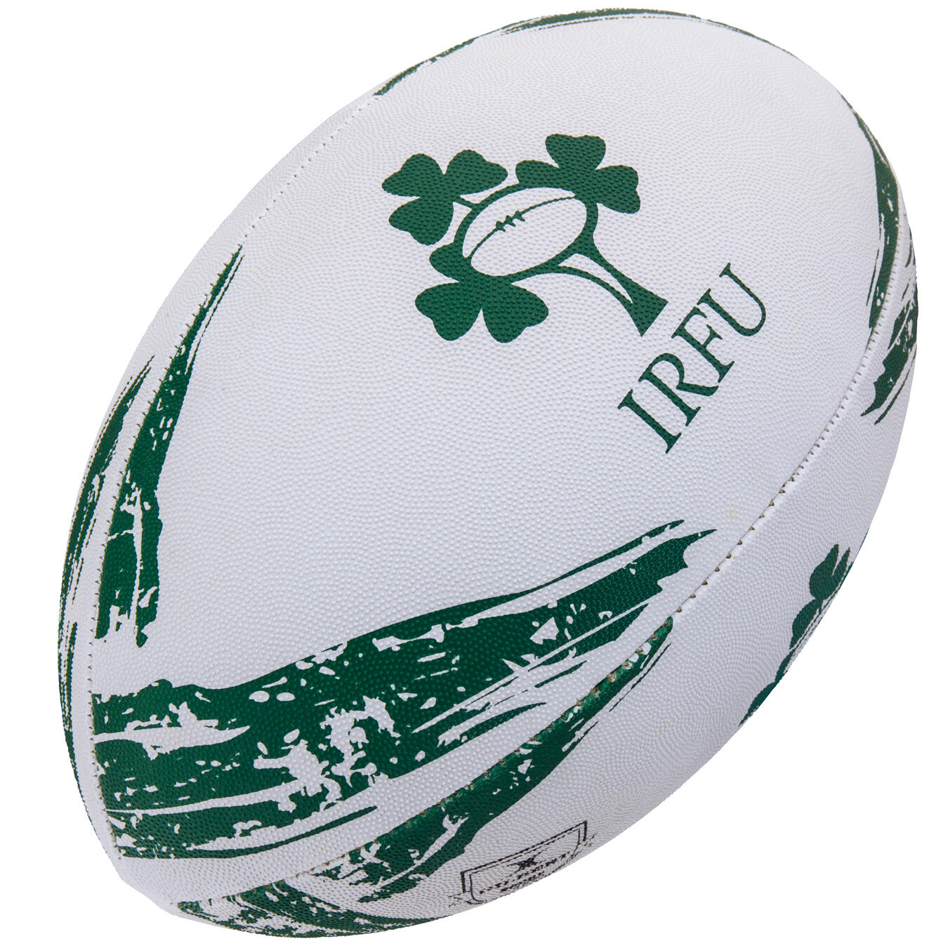 Gilbert - Ballon De Rugby Supporter Gilbert Irlande - Ballon - Blanc|vert - 5 - Decathlon