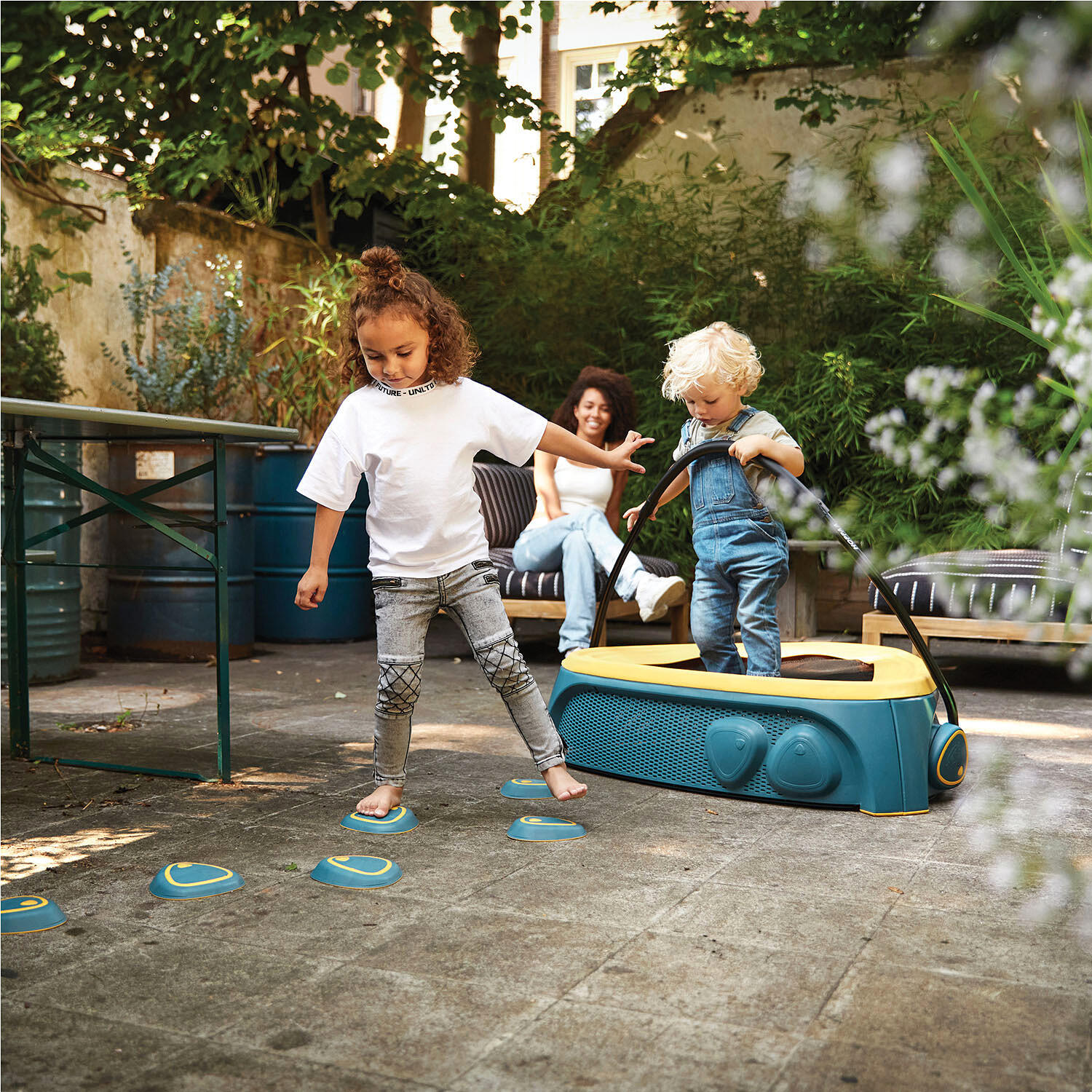 Trampoline pour Tout-Petits, 1+ Ans, Hoppaa 5/7