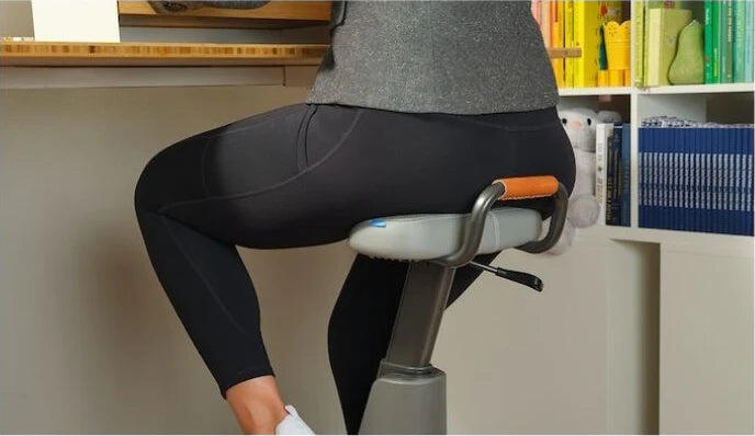 LifeSpan Bicicletta da scrivania Ampera - Grigio siderale 3/7