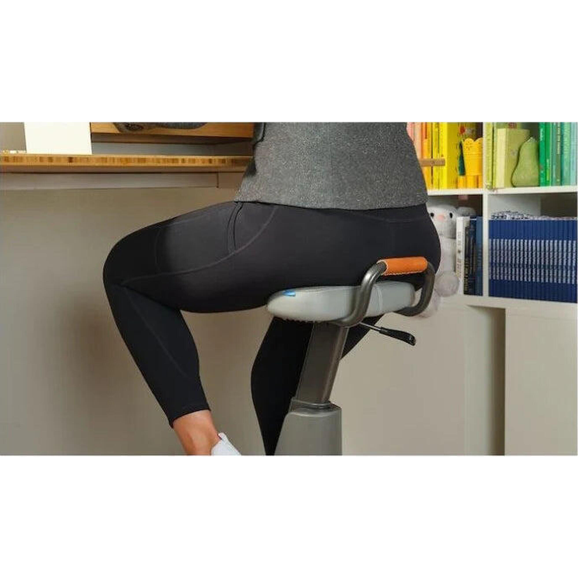 Bicicletă de birou cu generare de energie LifeSpan Workplace Ampera (gri)
