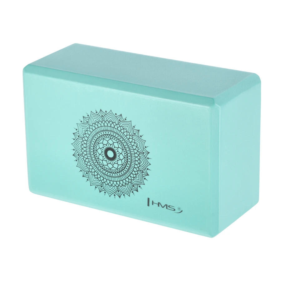 Hms - Brique Yoga Hms Kj02 - Brique Yoga - Bleu|vert - Taille Unique - Decathlon