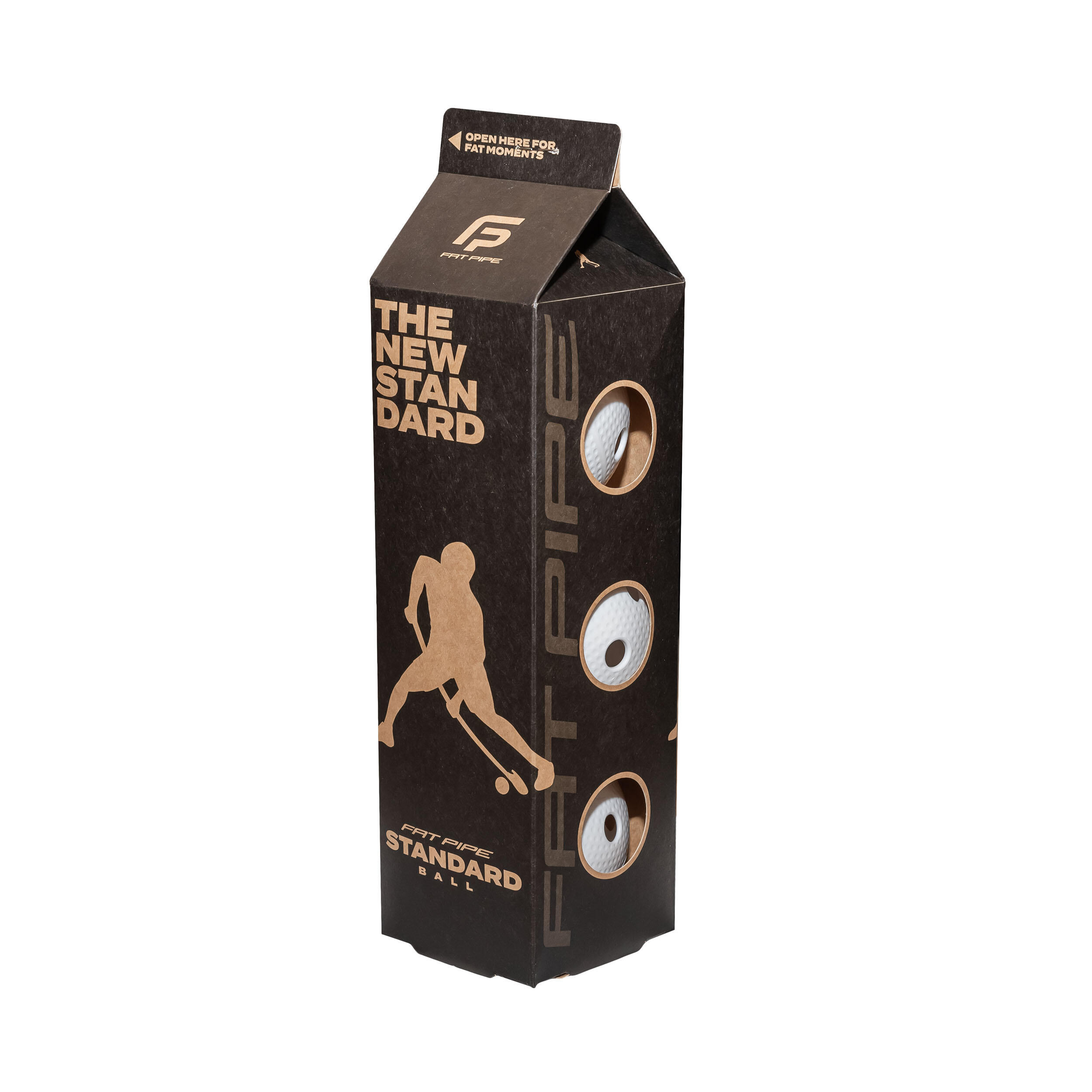 FAT PIPE SET MÍČKŮ BÍLÝ