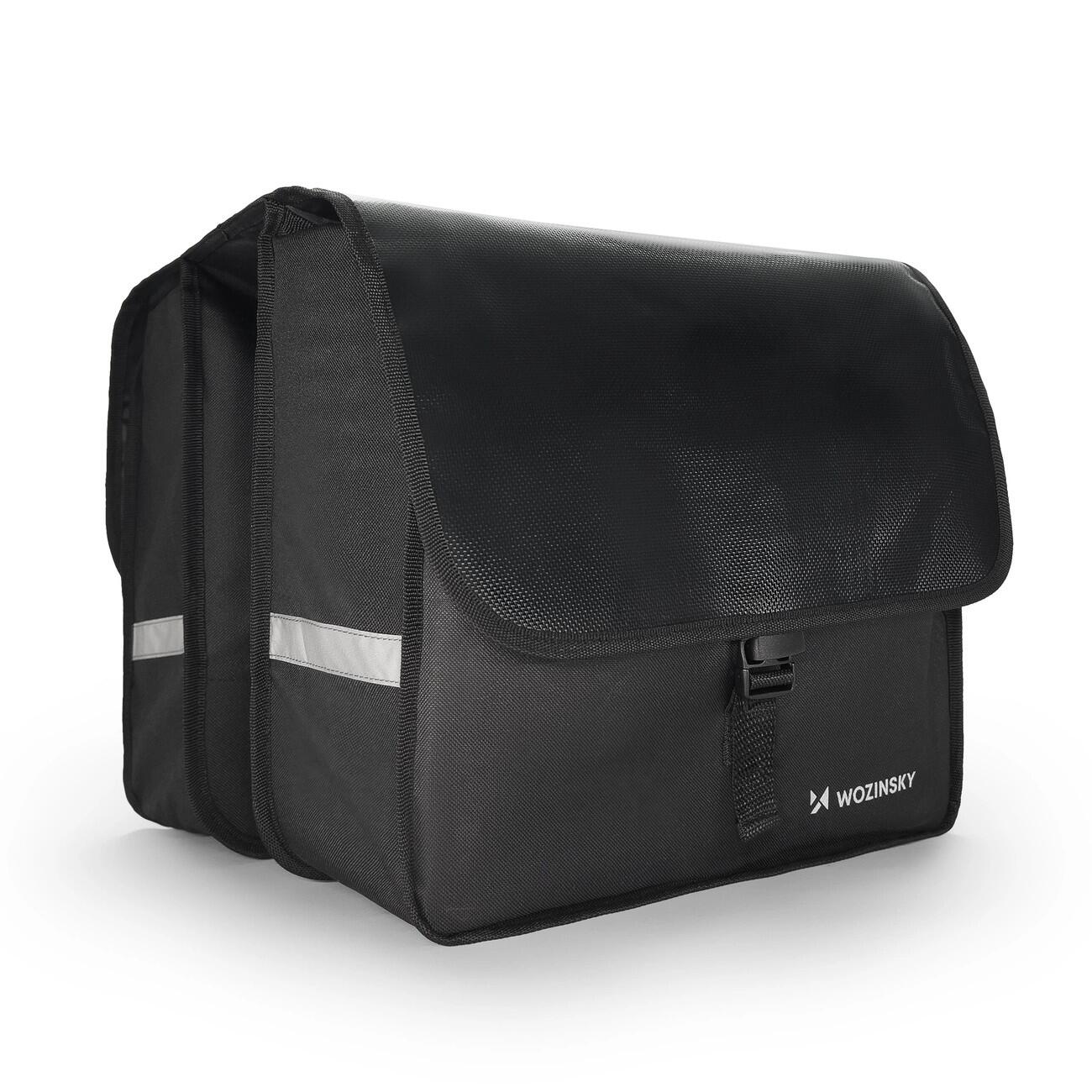 Wozinsky WBB34BK Velotasche 28 L schwarz, wasserdicht 7/7
