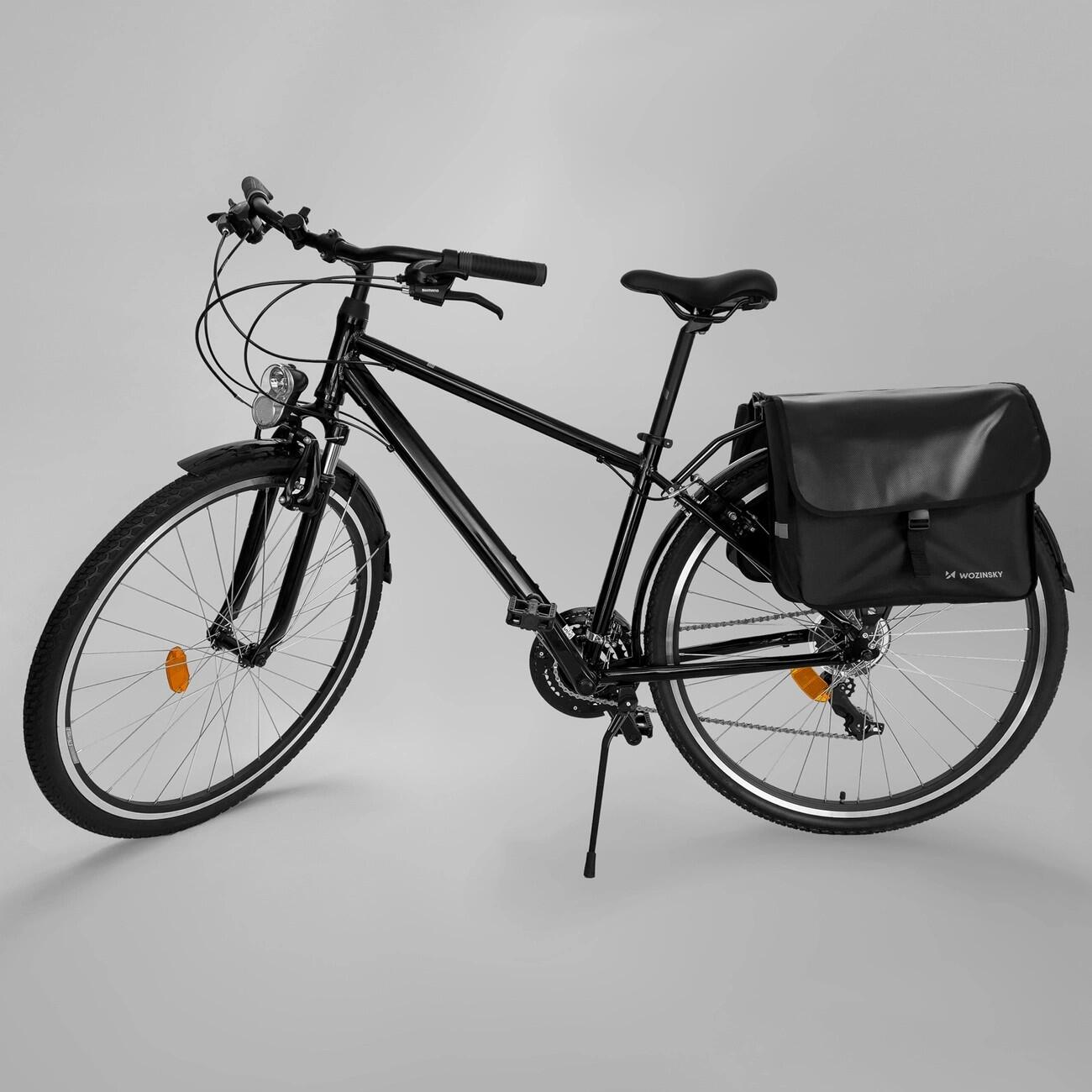 Wozinsky WBB34BK Velotasche 28 L schwarz, wasserdicht 6/7