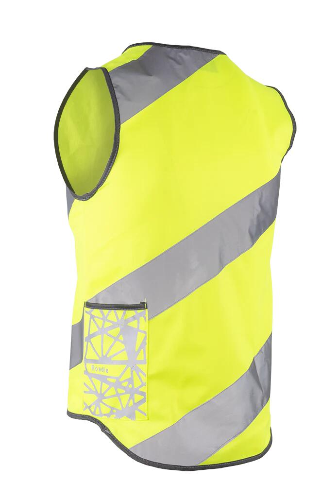 Wowow Roadie reflektierende Sicherheitsweste XXL gelb 2/5