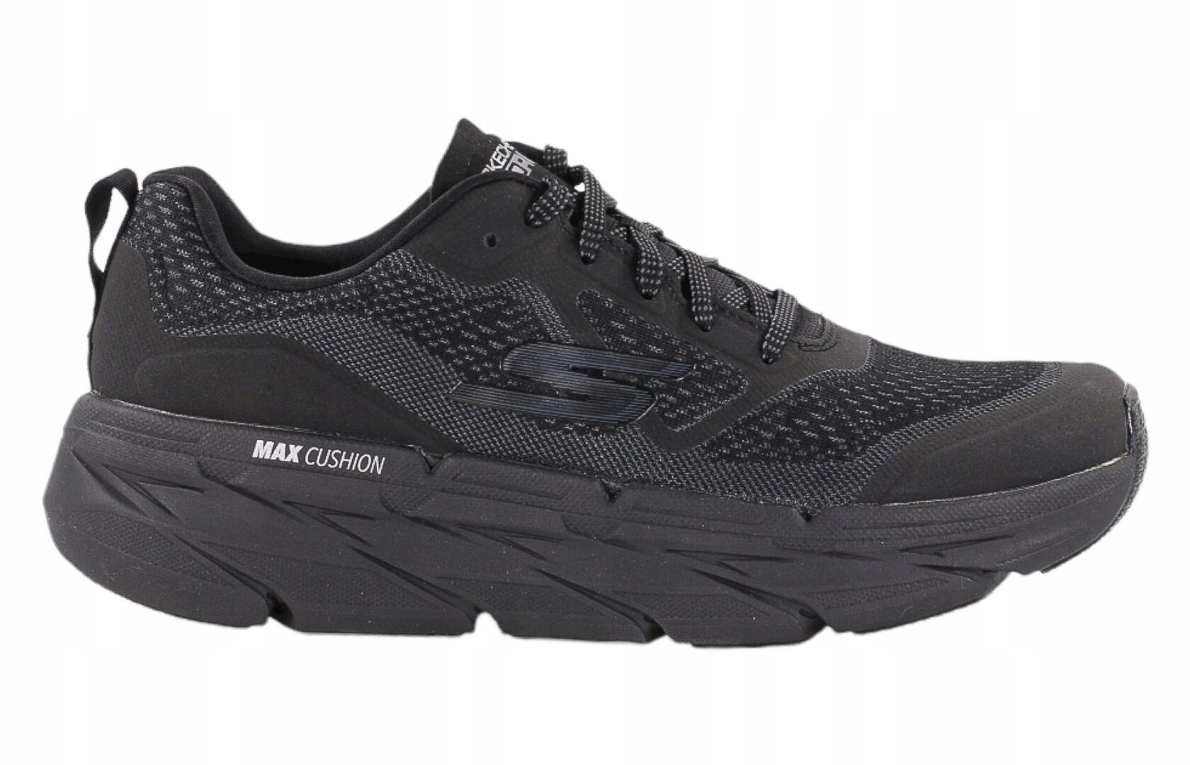 Buty męskie Skechers MAX CUSHIONING 54450-BKCC niskie 1/4