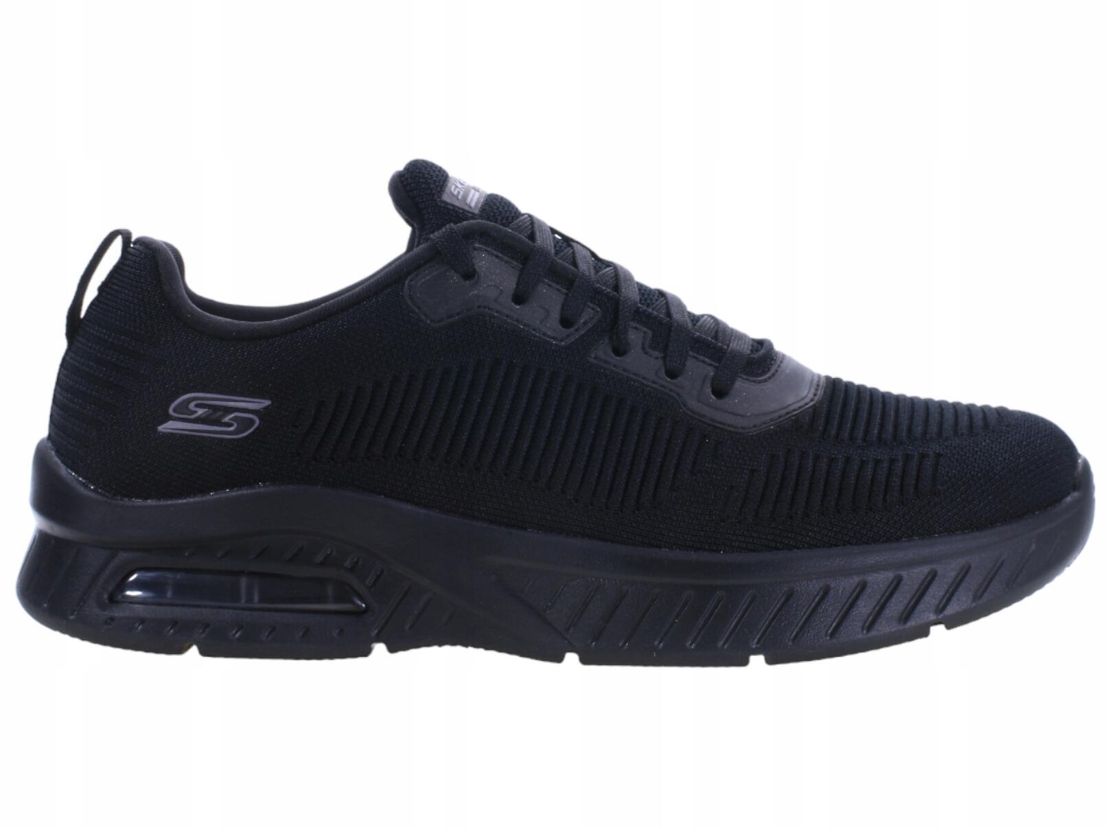 Buty męskie Skechers SQUAD AIR - CLOSE 118200-BBK; system materiałowe 45 1/5