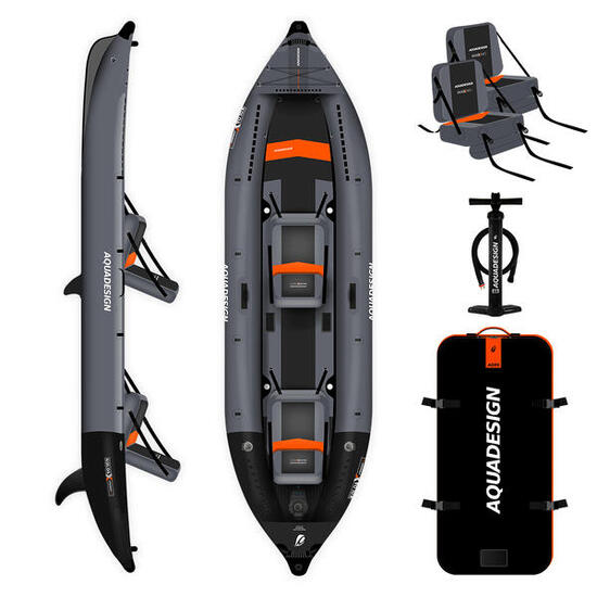 Kajak pompowany Aquadesign Koloa X'PERIENCE 360 cm