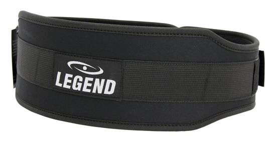 Fitness Riem Comfort Heren/Dames Zwart Nylon