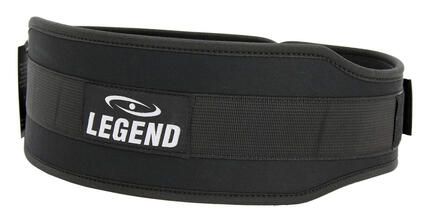Fitness Riem Comfort Heren/Dames Zwart Nylon