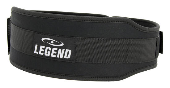 Fitness Riem Comfort Heren/Dames Zwart Nylon