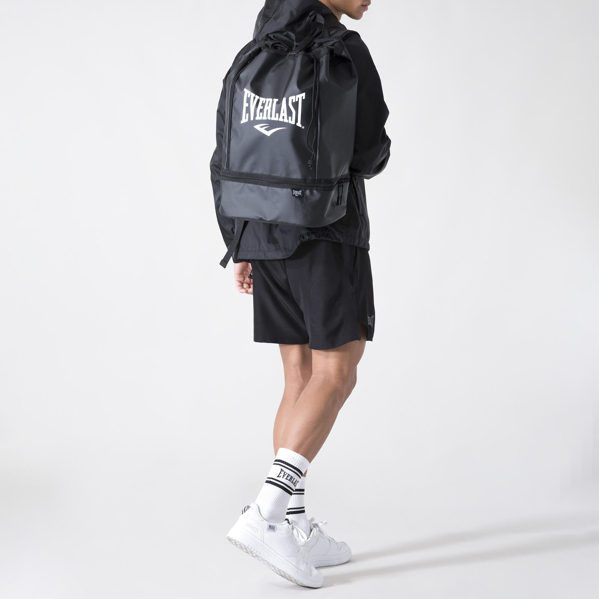 ICONIQUE SAC À DOS DE SPORT NOIR POLYESTER 3/7