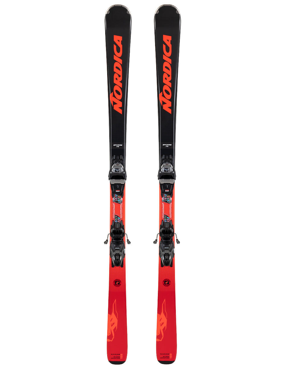 NORDICA Pánské sjezdové lyže SPITFIRE 73 + vázání MARKER TP2 COMPACT 10 GRIPWALK