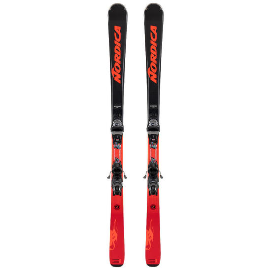 Narty zjazdowe męskie NORDICA SPITFIRE 73 + wiązania MARKER COMPACT10 z GRIPWALK