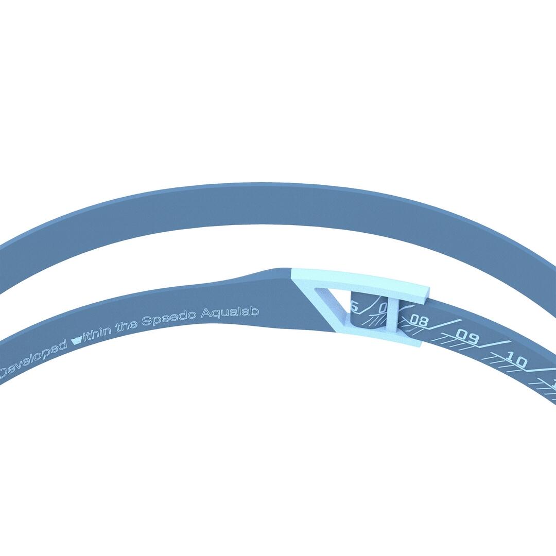 Lunettes de natation Speedo Fastskin Pure Focus Miroir Bleu/Gris 7/7