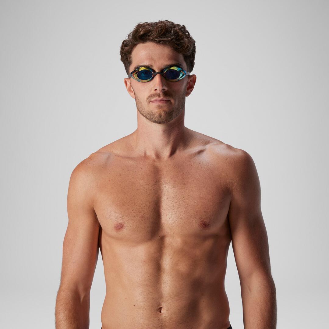Óculos de Natação Speedo Vanquisher 3.0 Mirror Amarelo 7/7
