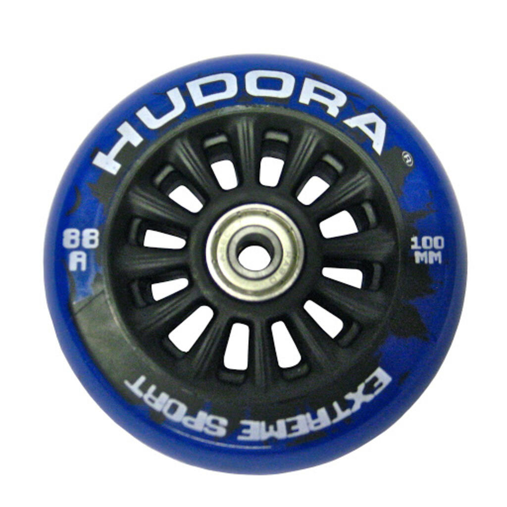 Hudora 1 Wheel Nylon Core blu, incl. cuscinetti a sfera Abec 7 5/5