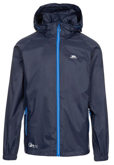 Trespass Qikpac X Veste Shell Unisexe Compacte - Bleu Marine