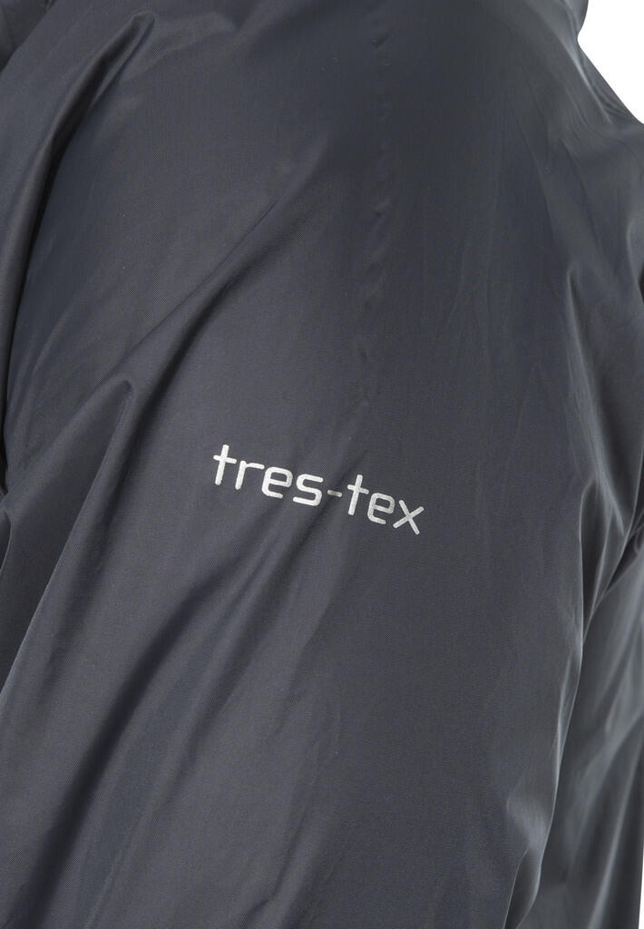 Chaqueta impermeable con capucha y cremallera Trespass Qikpac 5/7