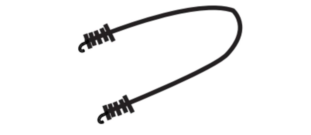 Hudora 4Square set 6 corde elastiche compatibile 65800 65810 3/5