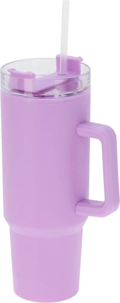 Excellent Houseware Trinkbecher mit Strohhalm, 1200 ml 4/7