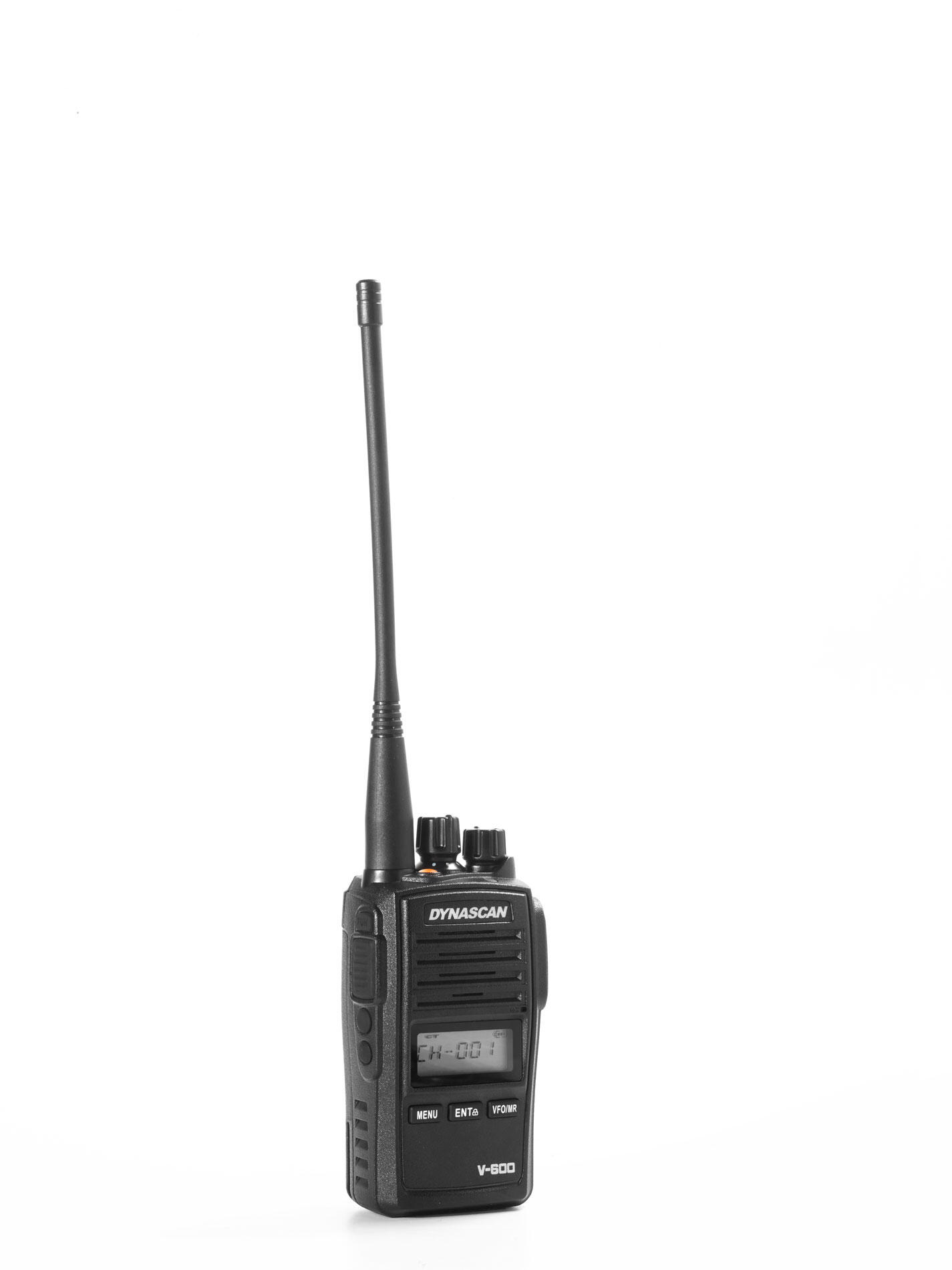 Dynascan V-600 Walkie VHF prof. para caza en Galicia, Castilla León, Asturias. 1/6