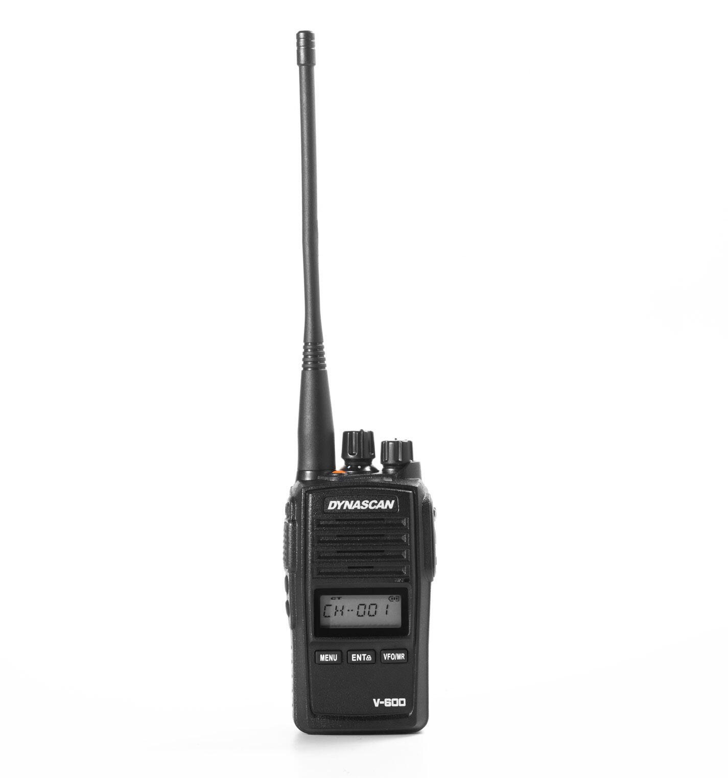 Dynascan V-600 Walkie VHF prof. para caza en Galicia, Castilla León, Asturias. 4/6