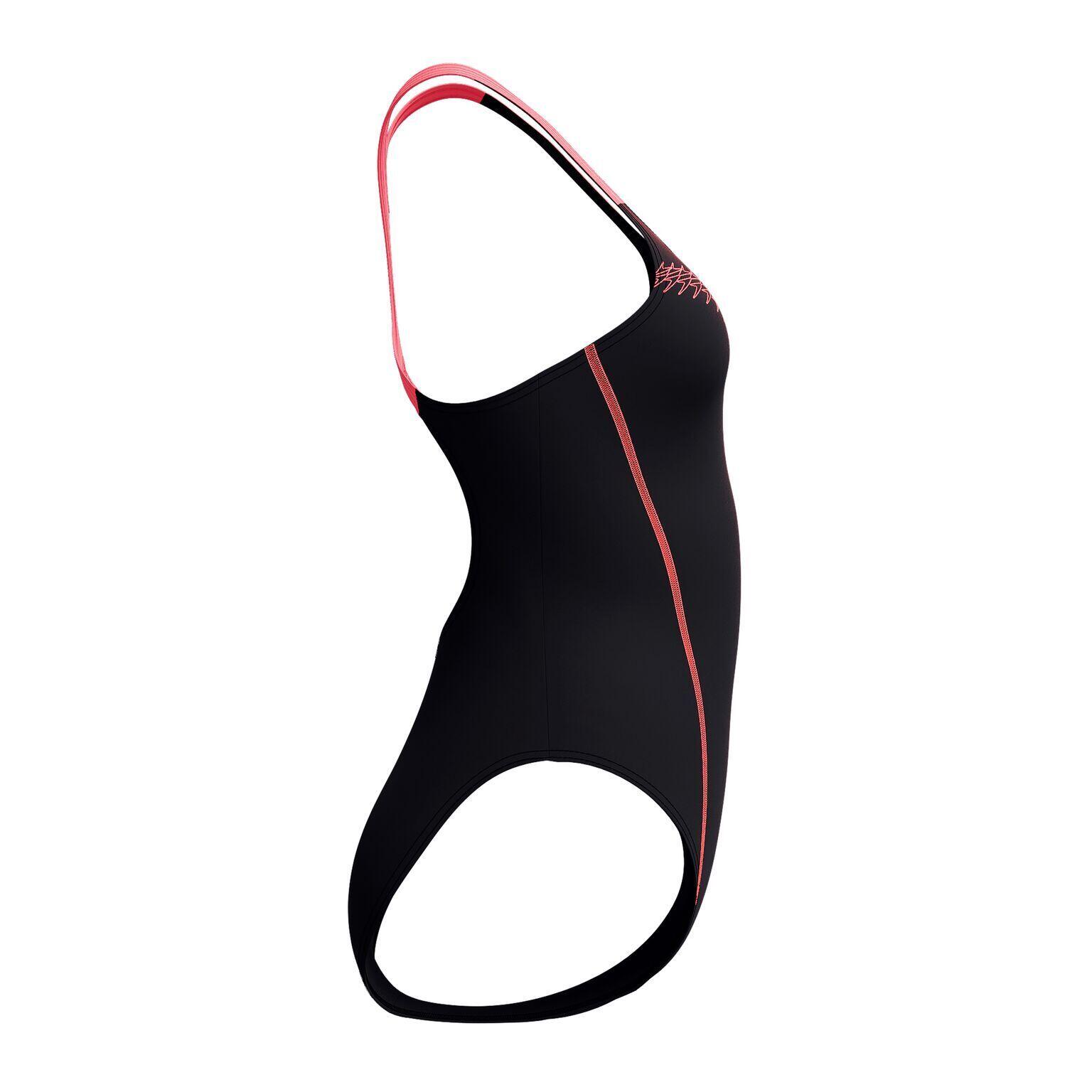 Fato de banho feminino de 1 peça Speedo Eco Medley Logo Medalist 4/4