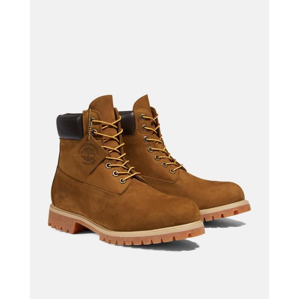 Timberland Premium Bottes 6 pouces Imperméables Dark Wheat Nubuck 5/6