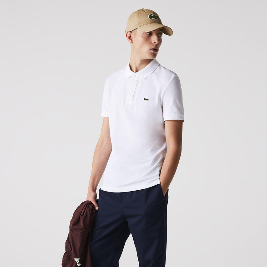Heren Polo Shirt Wit 2/4