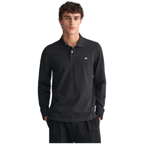 Polo à manches longues Gant modèle 2230005 pour homme