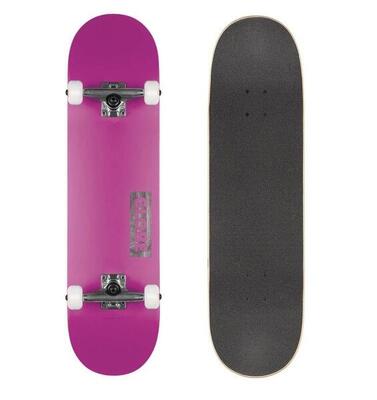 Globe goodstock skateboard neon purple 8.25