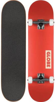 Globe goodstock skateboard red 7.75