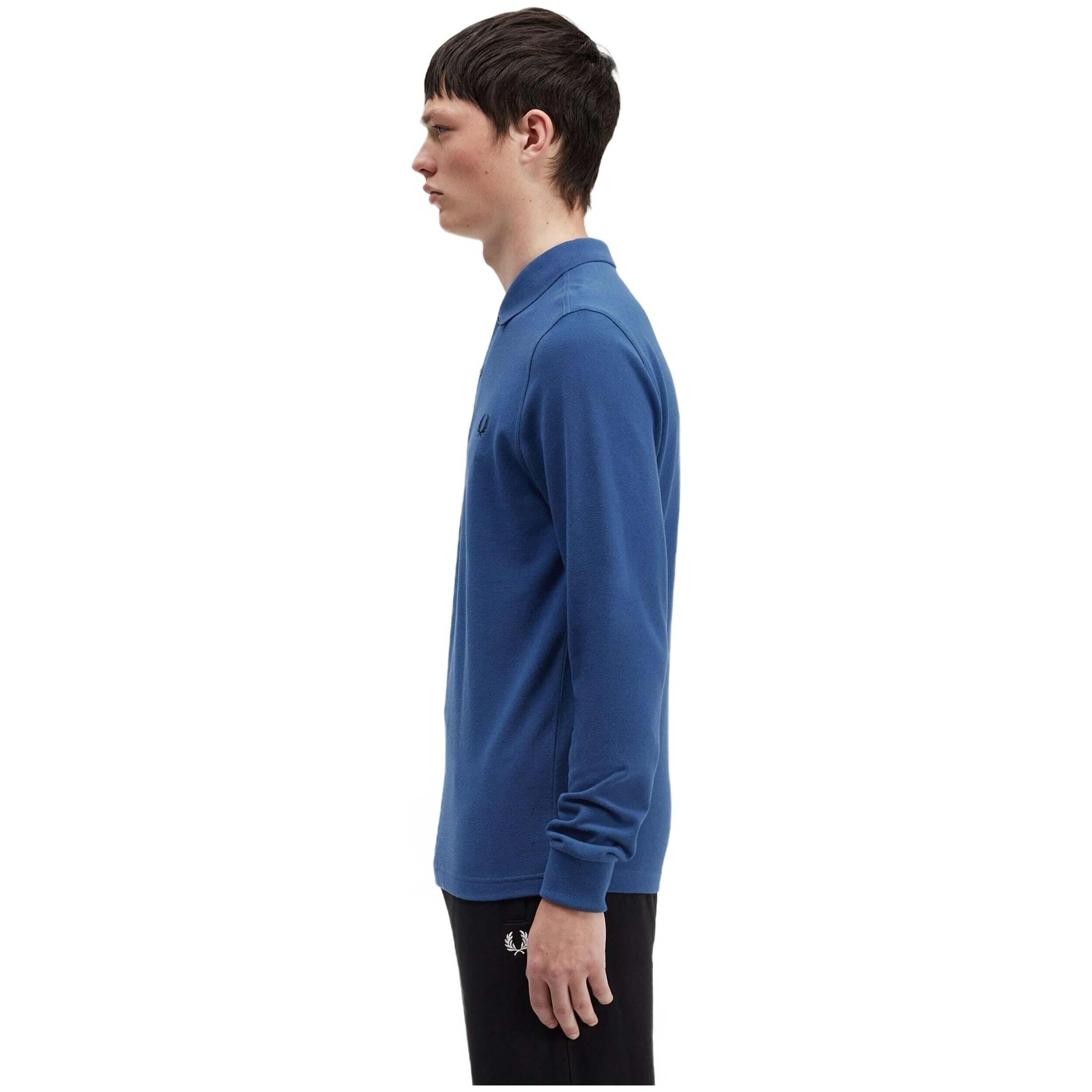Polo a maniche lunghe Fred perry modello M6006-963 per uomini 2/5