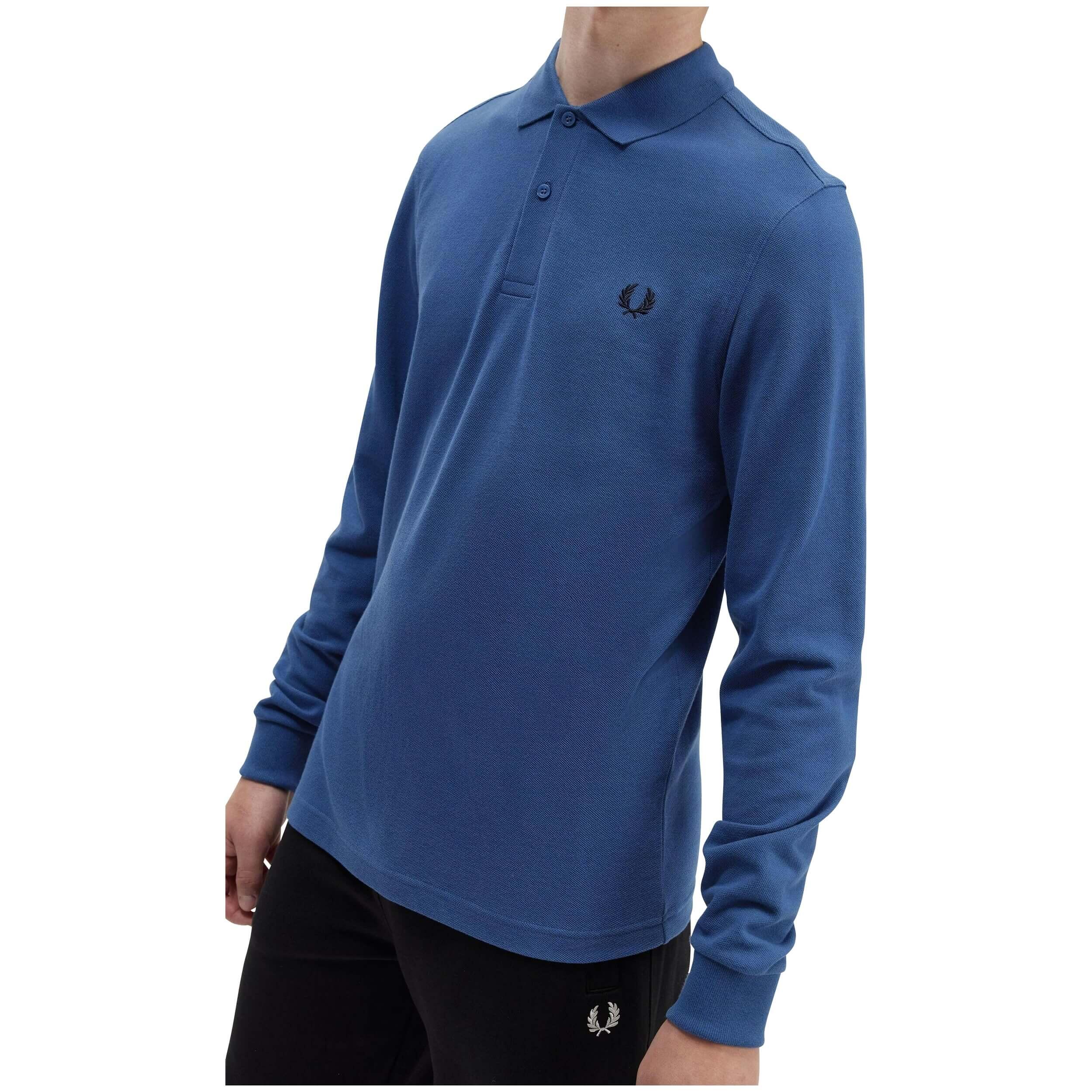 Polo a maniche lunghe Fred perry modello M6006-963 per uomini 5/5