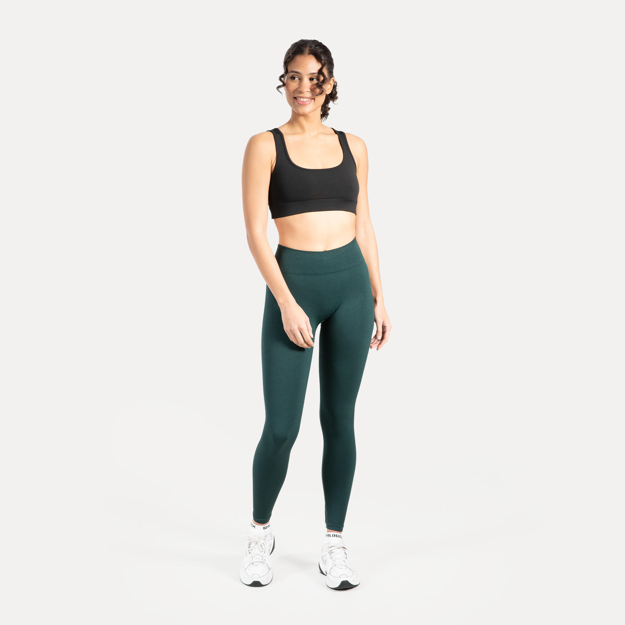 Damen Leggings Cetrina Scrunch Petrol 3/6