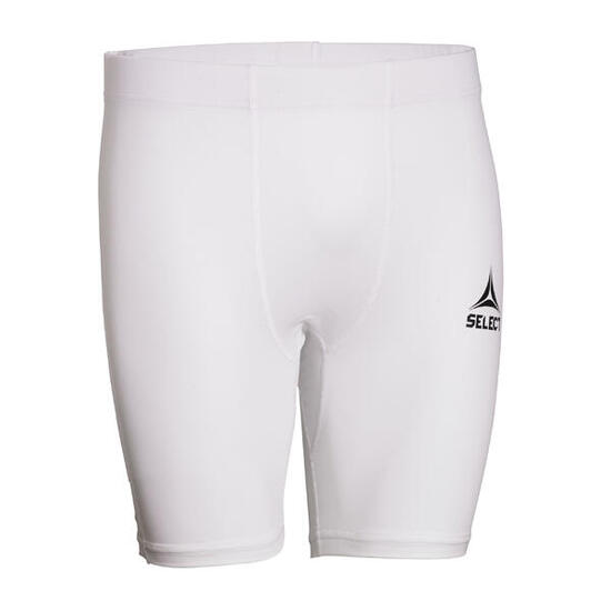 Short Compression SELECT Baselayer Adulte Blanc