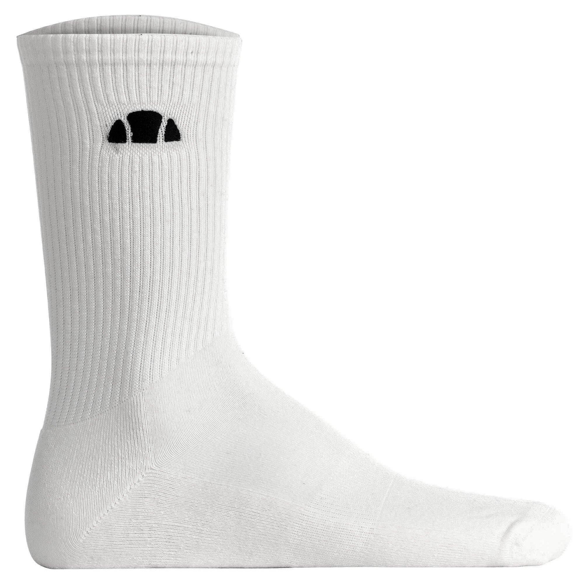 Chaussettes Unisexe Paquet de 3 Confortable à porter-ALACRE Crew Socks 2/6