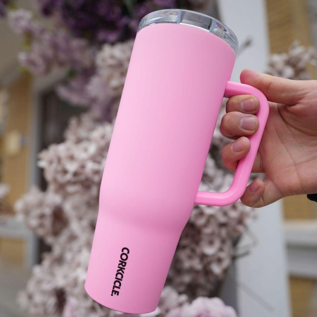 CORKCICLE - CRUISER 40OZ - SUN-SOAKED PINK 1200ML - insulated bottle tumbler