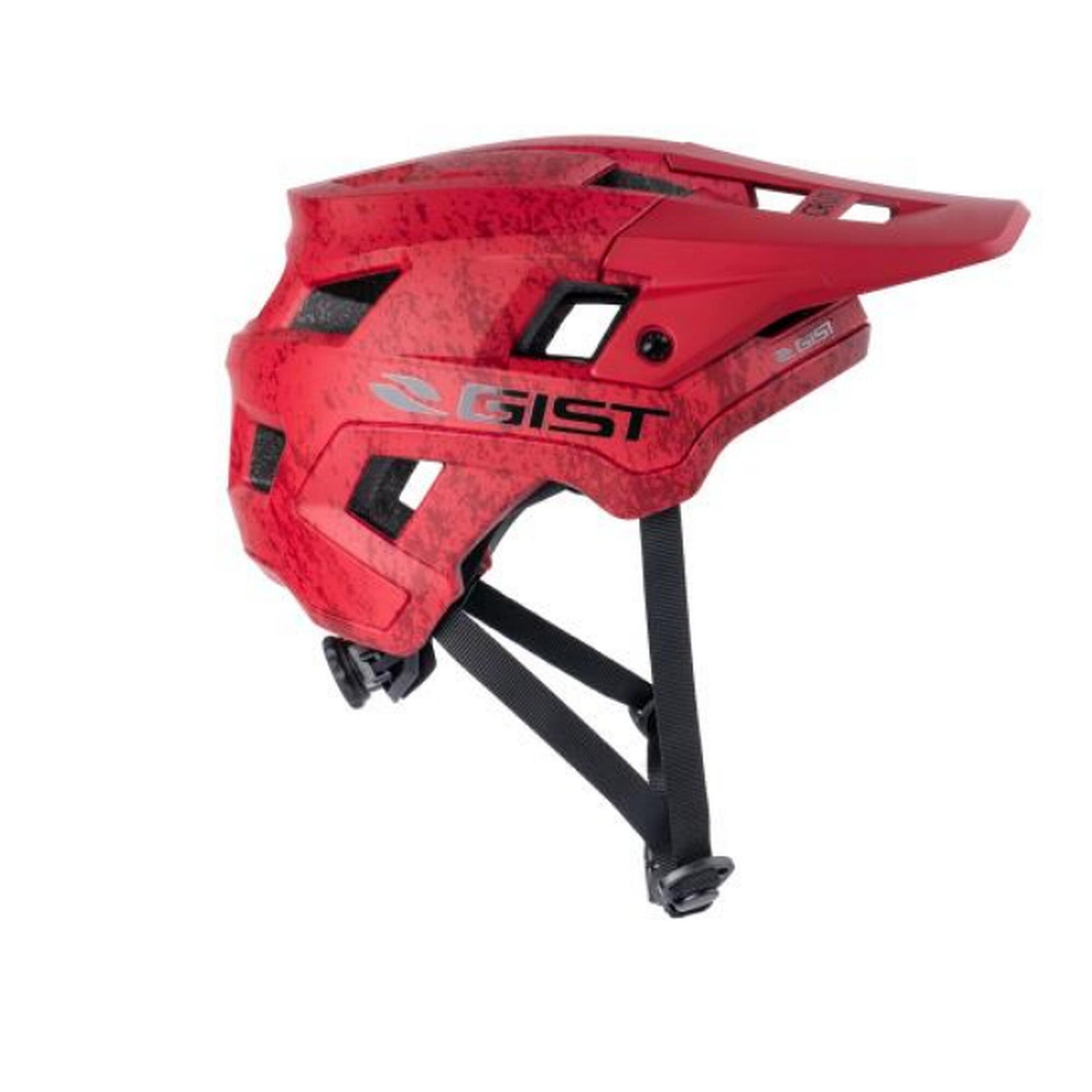 Gist - Casque Vtt Scrub, Rouge - Casque - Rouge - Decathlon