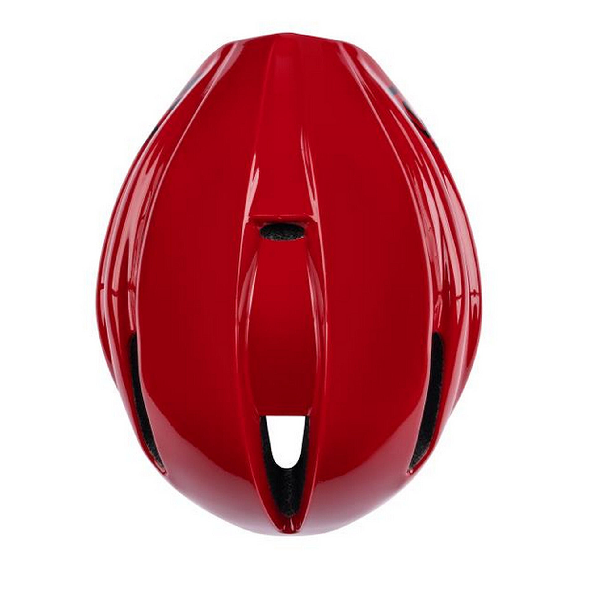 Rennrad- Fahrradhelm VELOCE, rot 3/4