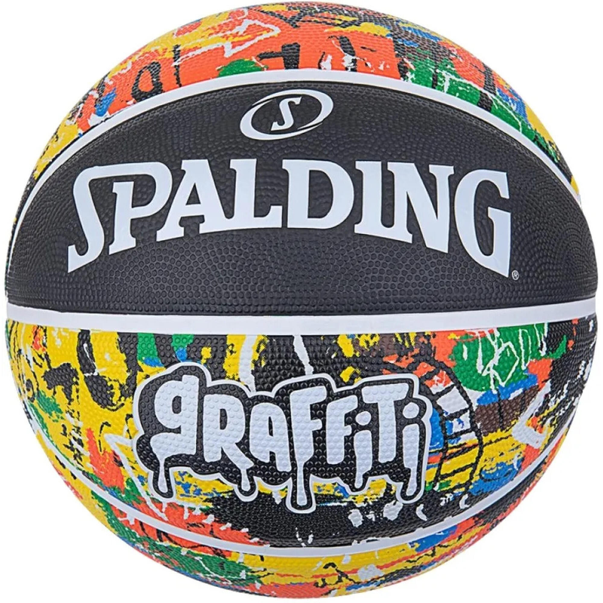 SPALDING Pallone da basket Spalding Rainbow Graffiti Rubber