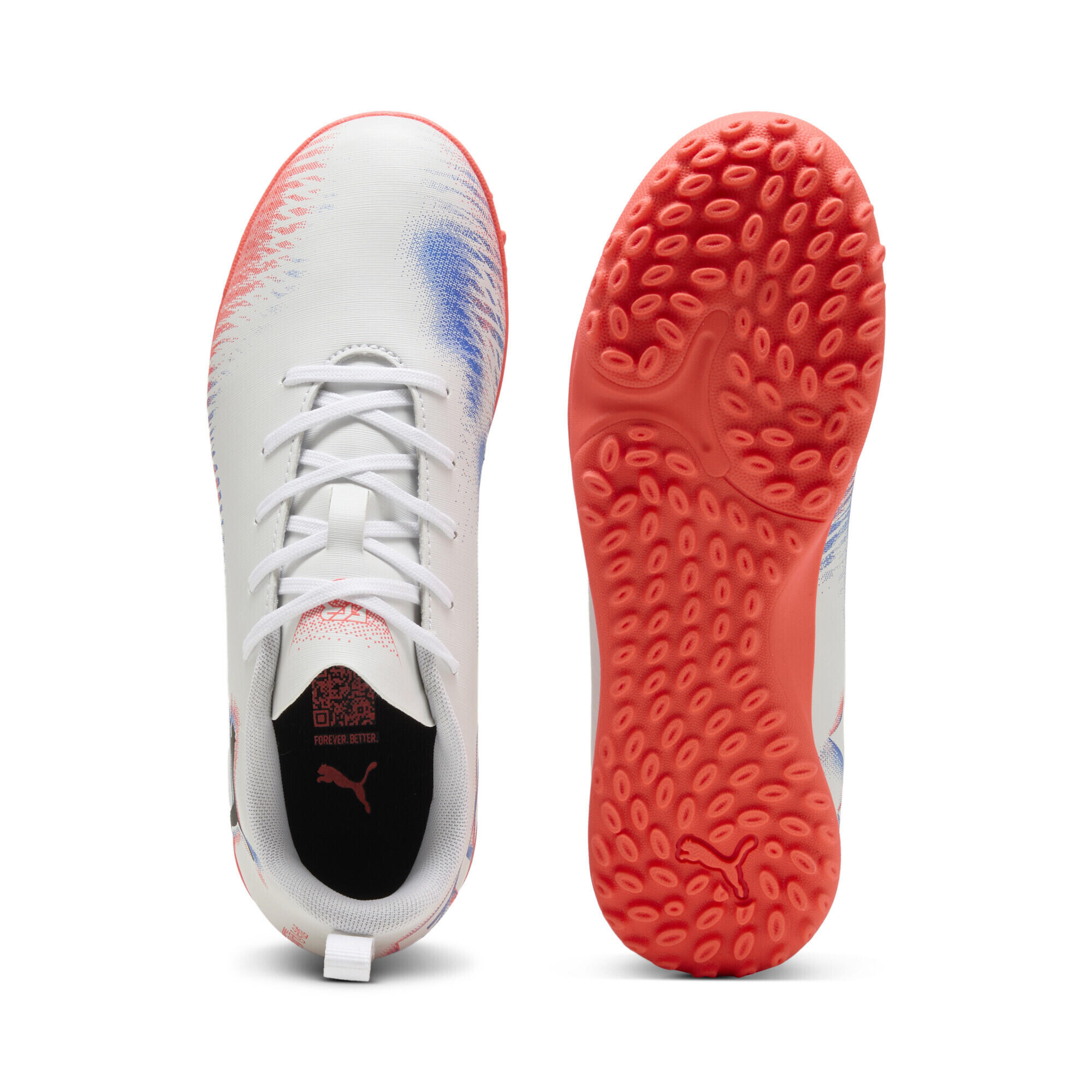 Chuteiras de futebol infantil sola de borracha Future 8 Play Tt PUMA 4/6
