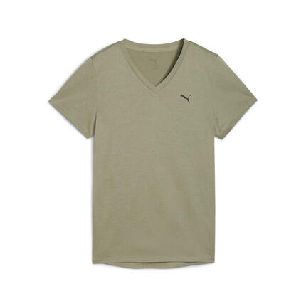TAD ESSENTIALS T-shirt met V-hals voor dames PUMA